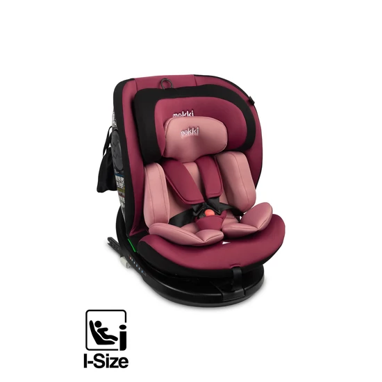 AUTÓS GYEREKÜLÉS MOKKI I-SIZE DIRTY PINK (40-150CM)