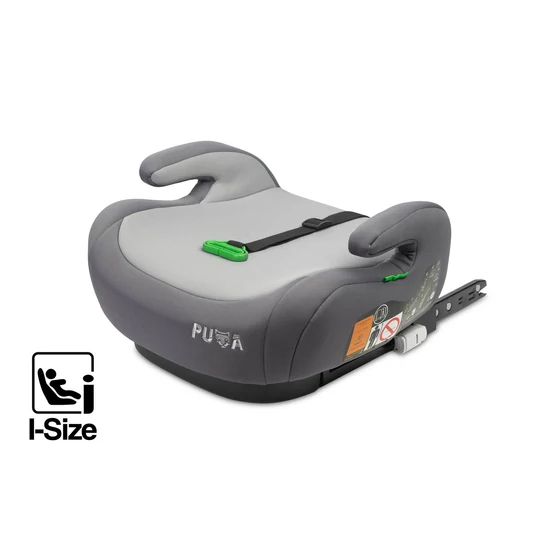 AUTÓS GYEREKÜLÉS PUMA I-SIZE (125-150) GREY